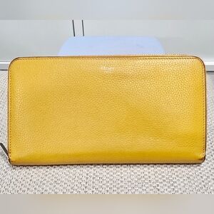 Celine Large Zip-Around Continental Flap Wallet